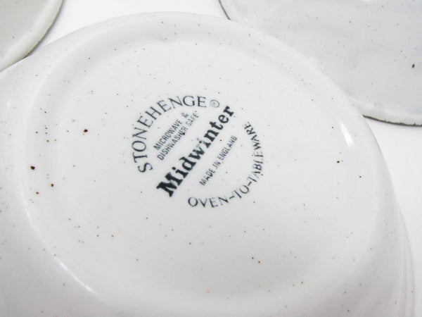 edgebrookhouse - Vintage Midwinter England Wild Oats Coupe Cereal Bowls - 4 Pieces