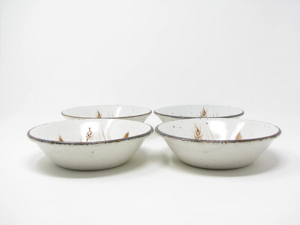 edgebrookhouse - Vintage Midwinter England Wild Oats Coupe Cereal Bowls - 4 Pieces