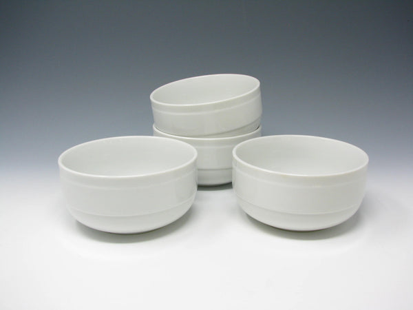 edgebrookhouse - Vintage Mikasa Bob Van Allen Stone China White Bowls - 4 Pieces