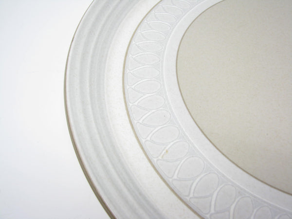 edgebrookhouse - Vintage Mikasa Cera Stone Claridge Stoneware Chop Plate / Platter