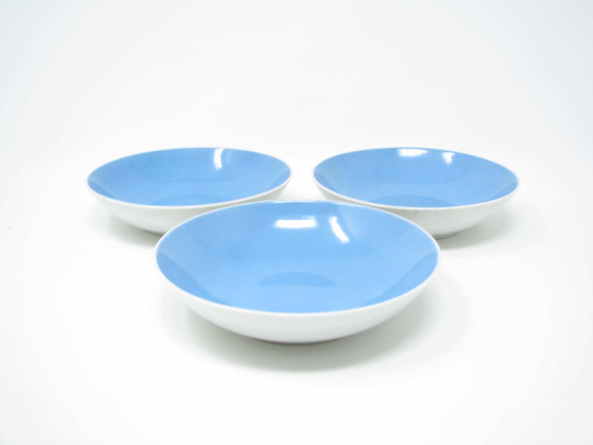 edgebrookhouse - Vintage Mikasa Elite Turquoise Small Bowls - 3 Pieces