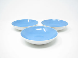 edgebrookhouse - Vintage Mikasa Elite Turquoise Small Bowls - 3 Pieces