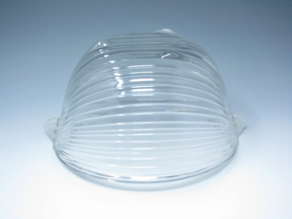 edgebrookhouse - Vintage Mikasa Neo Classic Glass Serving Bowl and Tray with Frosted Handles - 2 Pieces