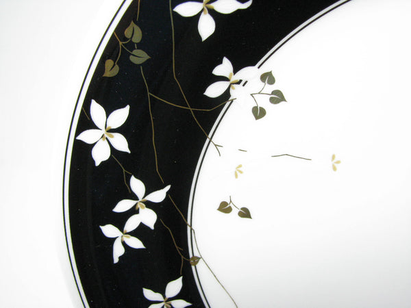 edgebrookhouse - Vintage Mikasa Night Blossoms Bone China Dinnerware Set - 22 Pieces