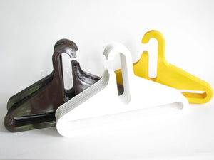 edgebrookhouse - Vintage Modernist Ingo Maurer Style Plastic Hangers - Set of 44