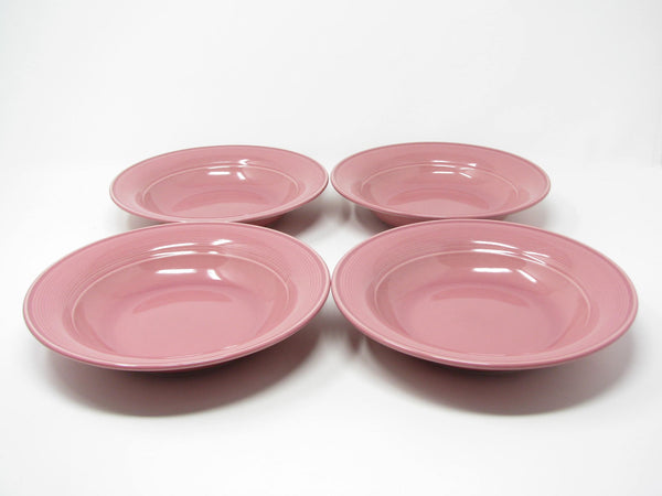edgebrookhouse - Vintage Nancy Calhoun Dark Rose Pink Bowls - Set of 13