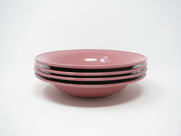 edgebrookhouse - Vintage Nancy Calhoun Dark Rose Pink Bowls - Set of 11