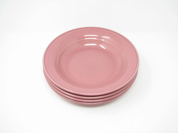edgebrookhouse - Vintage Nancy Calhoun Dark Rose Pink Bowls - Set of 9