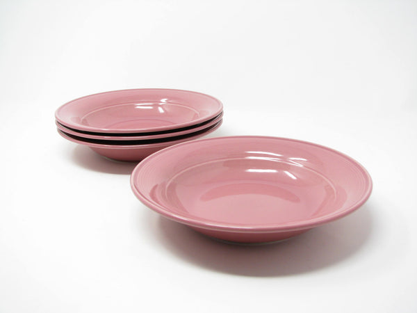 edgebrookhouse - Vintage Nancy Calhoun Dark Rose Pink Bowls - Set of 5