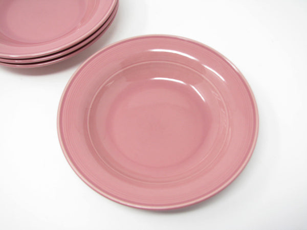edgebrookhouse - Vintage Nancy Calhoun Dark Rose Pink Bowls - Set of 7