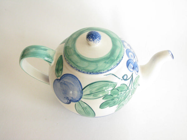 edgebrookhouse - Vintage Nancy Calhoun Portugal Moonlight Ceramic Teapot