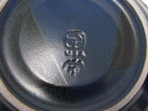 edgebrookhouse - Vintage Nancy Patterson Iron Mountain Stoneware Blue Ridge Cups & Saucers - 4 Sets