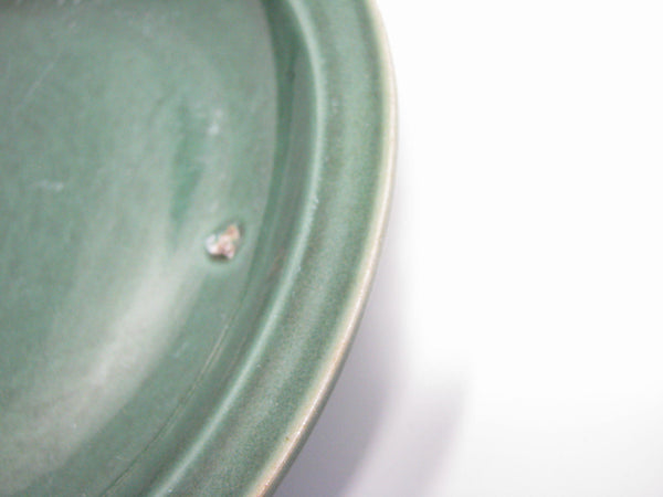edgebrookhouse - Vintage Nancy Patterson Iron Mountain Stoneware Evergreen Green Salad Plates - Set of 10