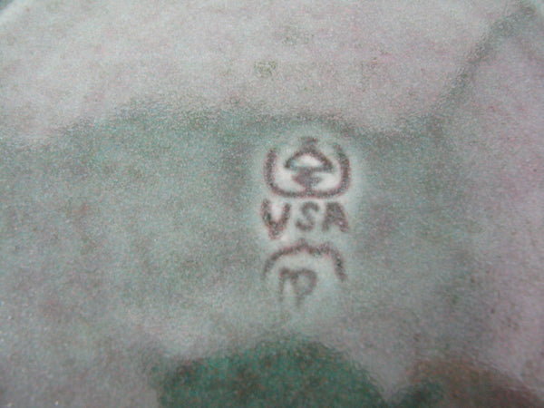 edgebrookhouse - Vintage Nancy Patterson Iron Mountain Stoneware Evergreen Green Salad Plates - Set of 10