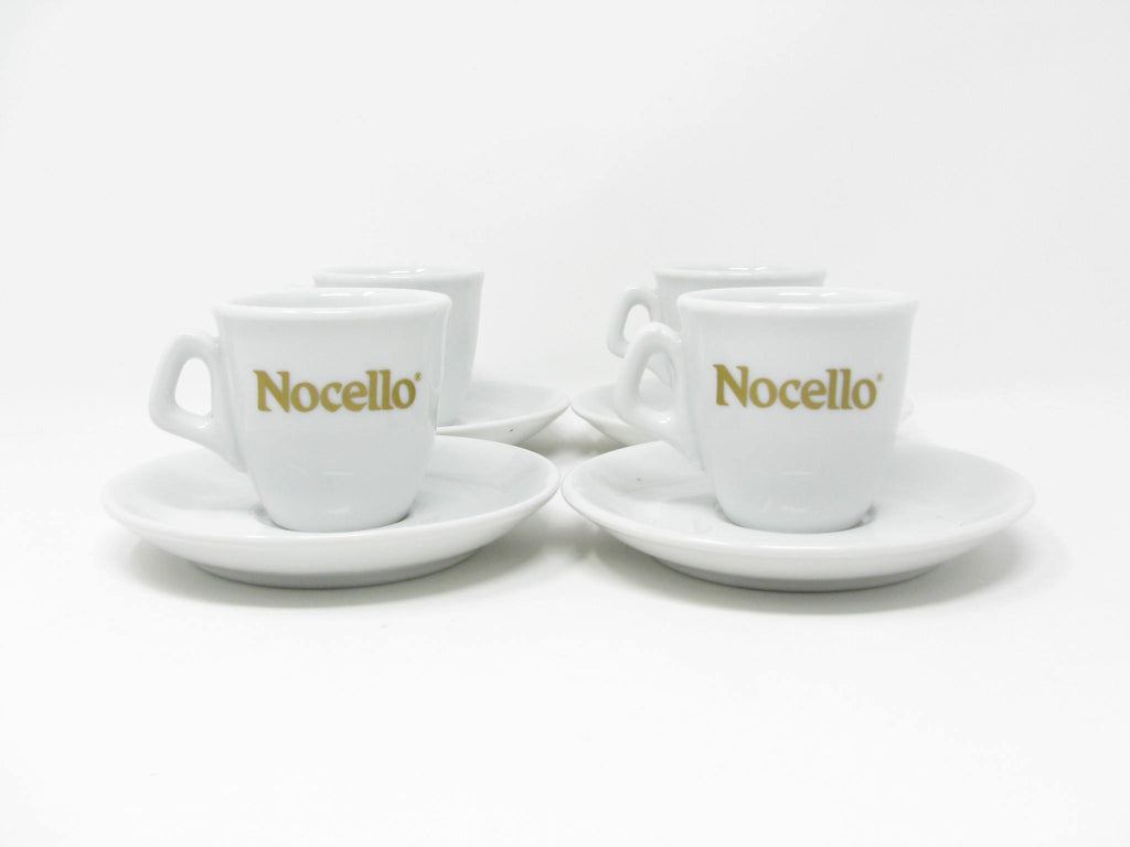 Vintage Nocello IPA Italy Demitasse Espresso Cups & Saucers 8pc Set