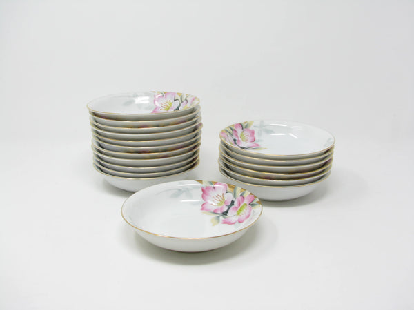 edgebrookhouse - Vintage Noritake Azalea Porcelain Dinnerware Service for 18 with Floral Design - 126 Pieces