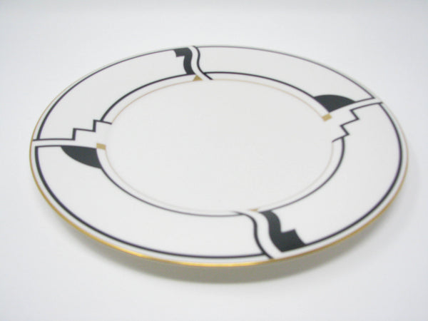 edgebrookhouse - Vintage Noritake Portfolio Art Deco Style Dinner Plates - Set of 6