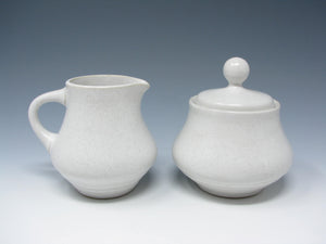 edgebrookhouse - Vintage Noritake Tahiti Stoneware Creamer and Lidded Sugar Bowl - 2 Pieces