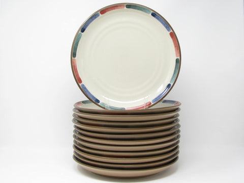 edgebrookhouse - Vintage Noritake Warm Sands Earthenware Dinner Plates - 12 Pieces