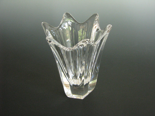 edgebrookhouse - Vintage Orrefors Belle Crystal Vase Designed by Jan Johansson