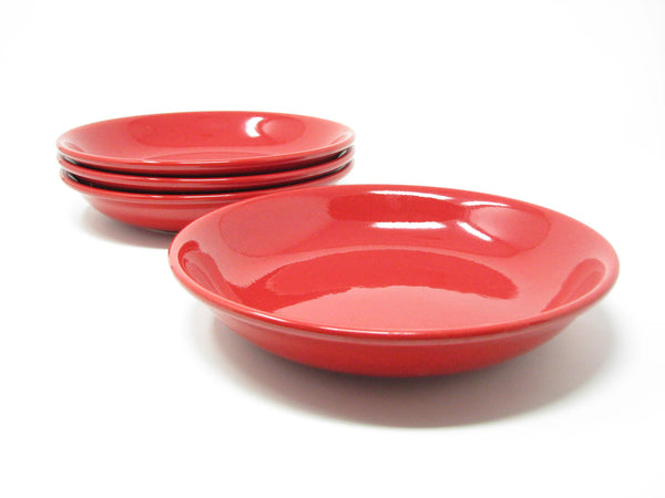 edgebrookhouse - Pagnossin Red Ceramic Italy Bowls - 4 Pieces