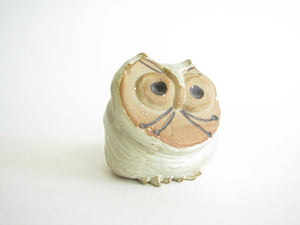 edgebrookhouse - Vintage Paul Marshall Pottery Cat or Owl Figurine / Piggy Bank