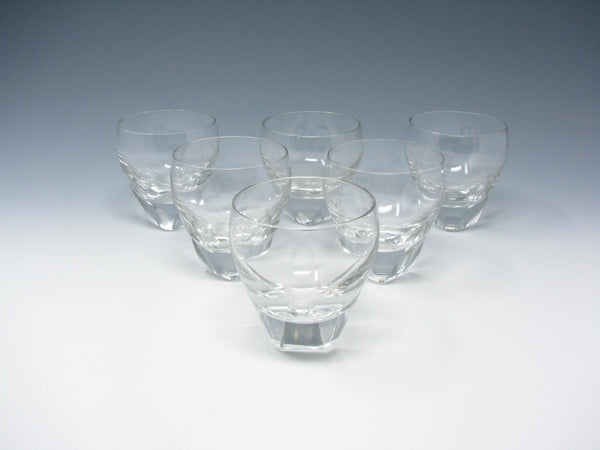 edgebrookhouse - Vintage Peill & Putzler Germany Leaded Crystal Whiskey Glasses - 6 Pieces