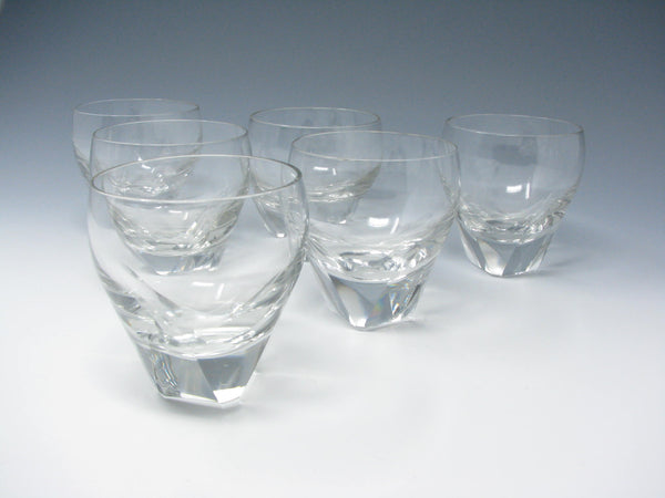 edgebrookhouse - Vintage Peill & Putzler Germany Leaded Crystal Whiskey Glasses - 6 Pieces