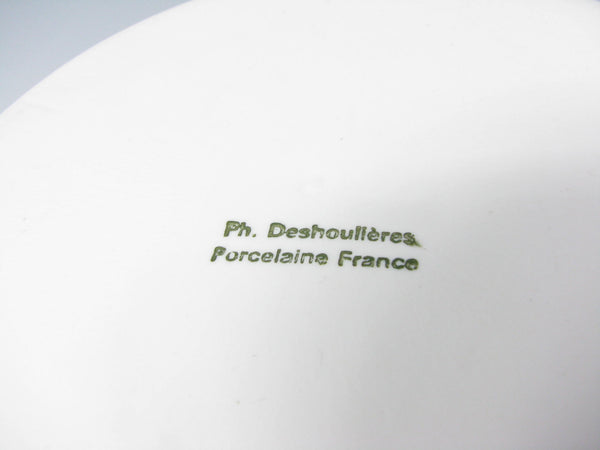 edgebrookhouse - Vintage Philippe Deshoulieres and Lourioux le Faune France Limoges Porcelain Bowl and Au Gratin Dishes - 3 Pieces