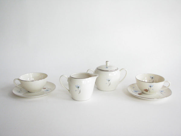 edgebrookhouse - Vintage Pickard China Woodland Flower Coffee or Tea Set - 22 Pieces