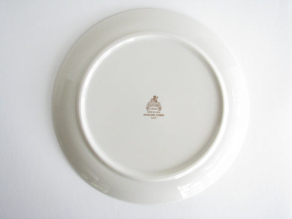 edgebrookhouse - Vintage Pickard China Woodland Flower Salad Plates - Set of 7