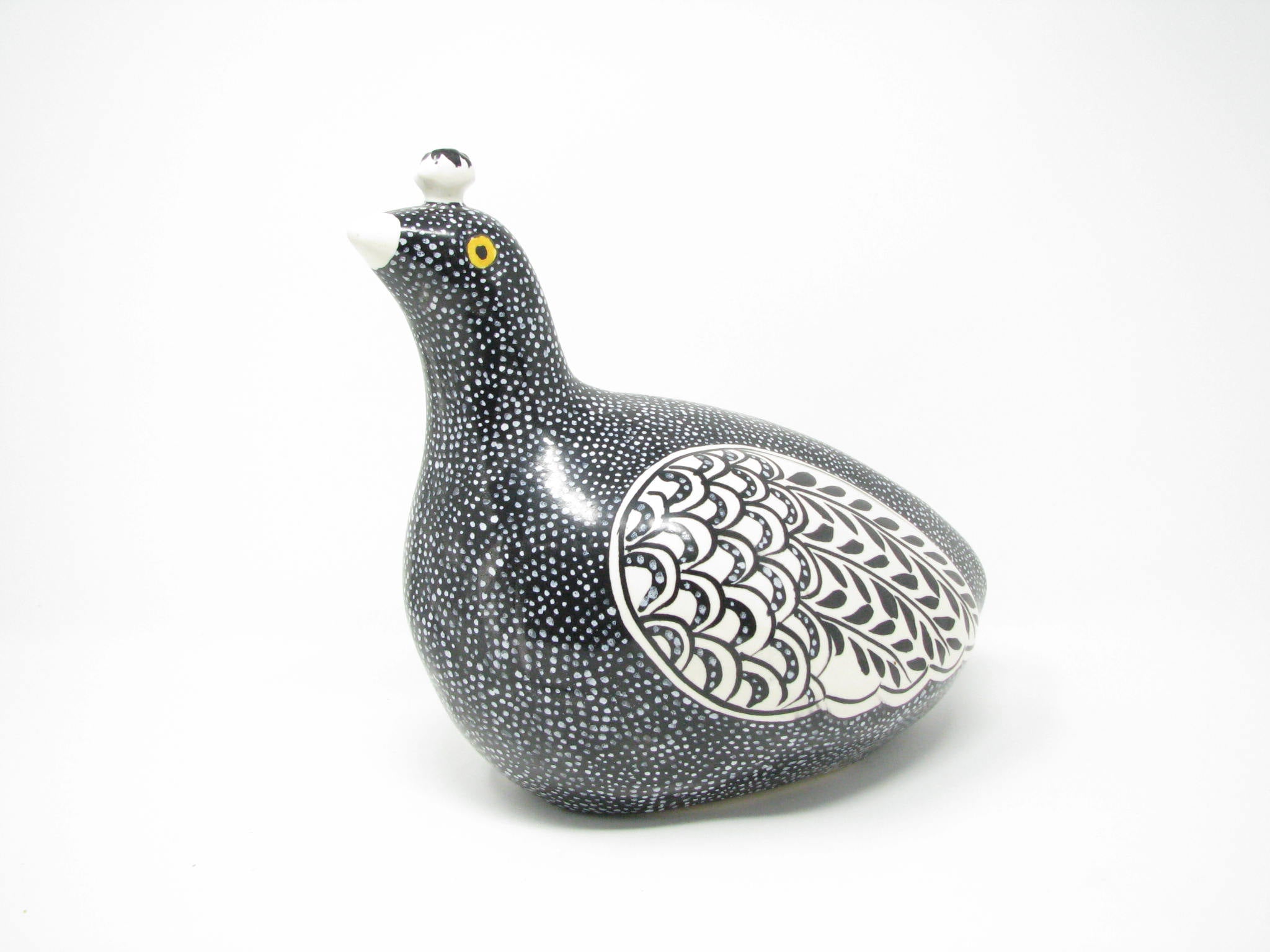 edgebrookhouse - Vintage Portugese Style Hand-Painted Ceramic Quail