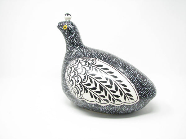 edgebrookhouse - Vintage Portugese Style Hand-Painted Ceramic Quail