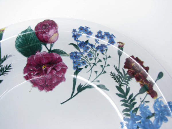 edgebrookhouse - Vintage Raul Bernarda Portugal Pottery Bowl with Floral Design