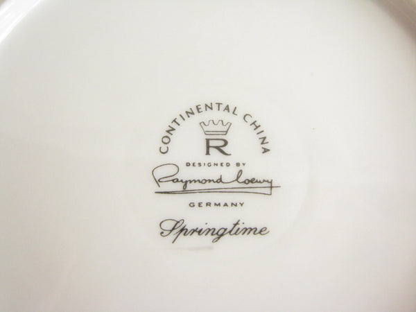 edgebrookhouse - Vintage Raymond Loewy Rosenthal Continental Springtime Lidded Serving Dish