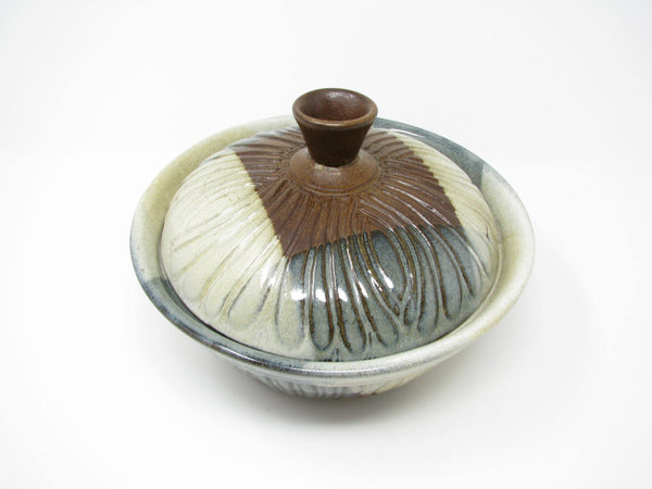 edgebrookhouse - Vintage Robert Maxwell Pottery Craft Sculpted Lidded Serving Dish