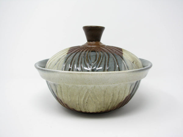 edgebrookhouse - Vintage Robert Maxwell Pottery Craft Sculpted Lidded Serving Dish