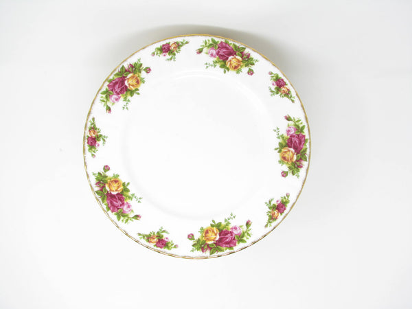 edgebrookhouse - Vintage Royal Albert Old Country Roses England Dinner Plates - 18 Pieces