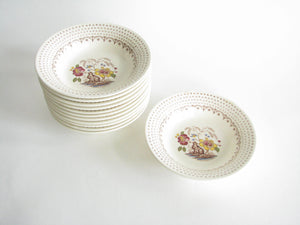 edgebrookhouse - Vintage Royal China Chippendale Small Bowls - Set of 12