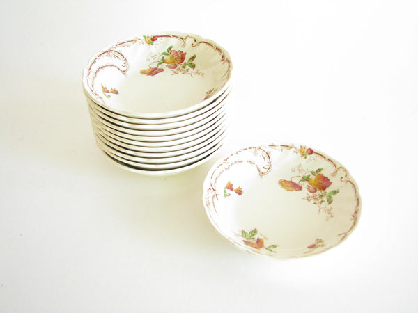edgebrookhouse - Vintage Royal Doulton Chiltern Earthenware Small Bowls - Set of 12