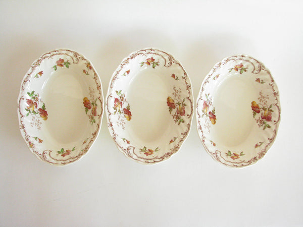 edgebrookhouse - Vintage Royal Doulton Chiltern Earthenware Vegetable Serving Bowls - Set of 3