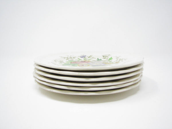 edgebrookhouse - Vintage Royal Doulton Malvern Earthenware Bread Plates - Set of 6