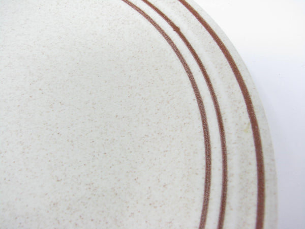 edgebrookhouse - Vintage Royal Doulton Nutmeg Speckled Earthenware Dinner Plates - 4 Pieces