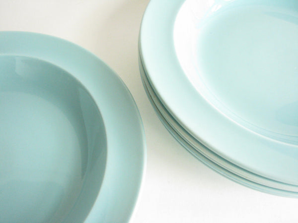 edgebrookhouse - Vintage Royal Goedewaagen Gouda Holland Turquoise Bowls - Set of 6