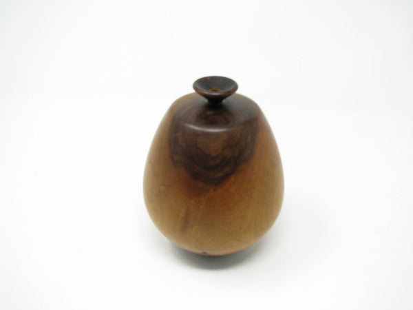 edgebrookhouse - Vintage Rude Osolnik Style American Black Walnut Turned Weed Pot or Stick Vase