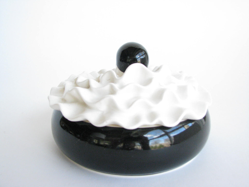 Vintage Sigma TasteSetter Harlequin Pierrot Clown Mime Lidded