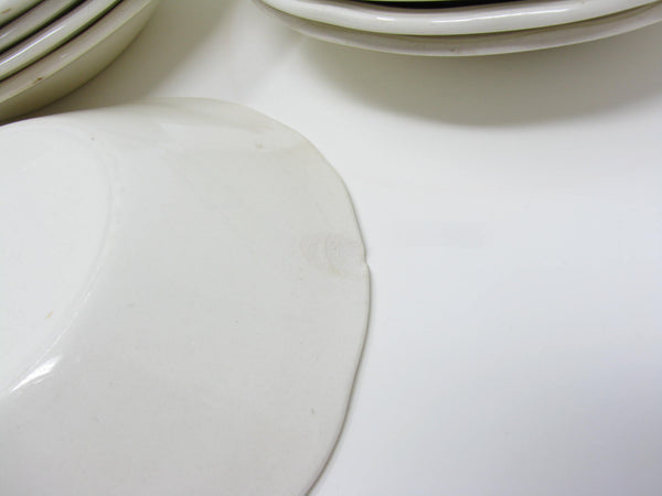 edgebrookhouse - Vintage Spode Gainsborough Earthenware Small Bowls with Floral Design - 8 Pieces