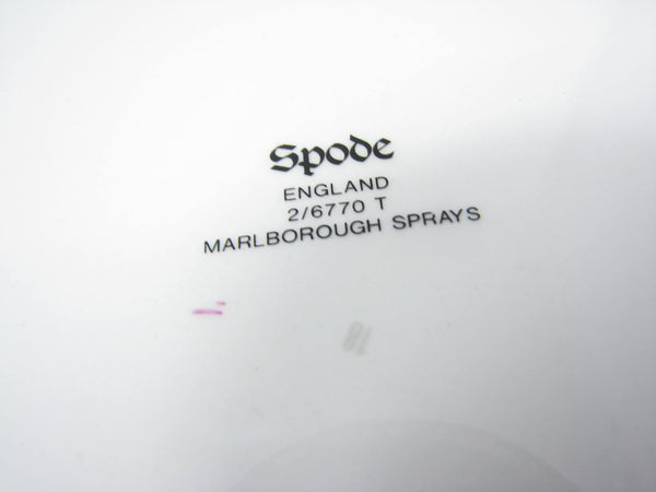 edgebrookhouse - Vintage Spode Marlborough Sprays Dinnerware Set with Floral Design - 4 Place Settings - 20 Pieces