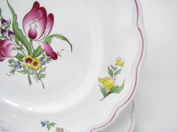 edgebrookhouse - Vintage Spode Marlborough Sprays Dinnerware Set with Floral Design - 4 Place Settings - 20 Pieces