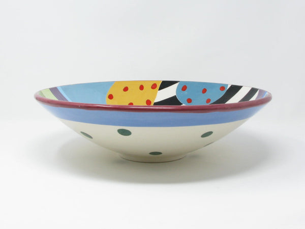edgebrookhouse - Vintage Susan Eslick Post Modern Art Pottery Decorative Bowl